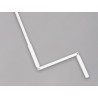 Manivelle complète ronde diamètre 12mm